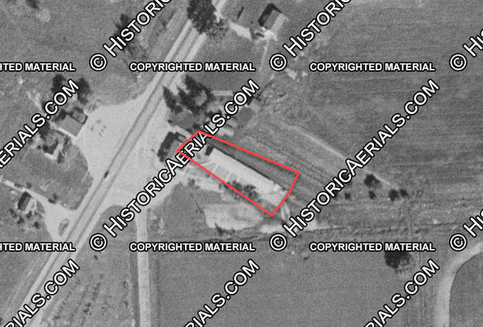 Casco Motel - 1956 Aerial